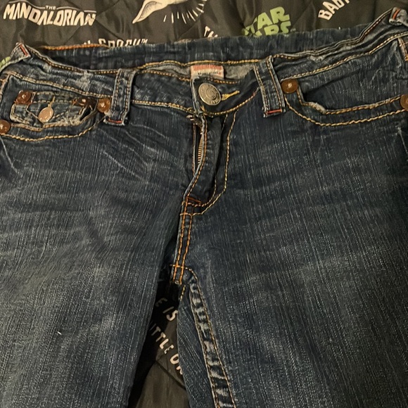 GUC Vintage True Religion Boot Cut Jeans - Picture 3 of 11